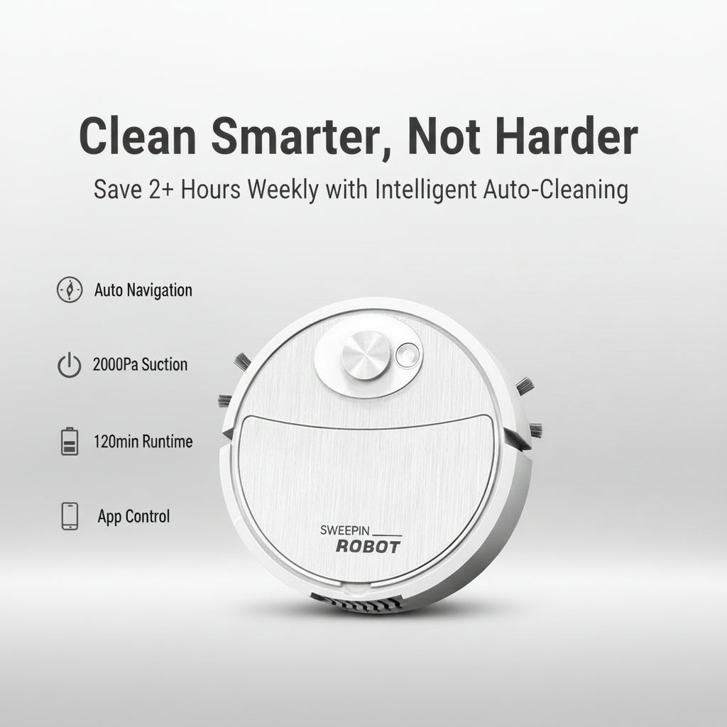 Intelligent Sweeping Robot Household Cleaner